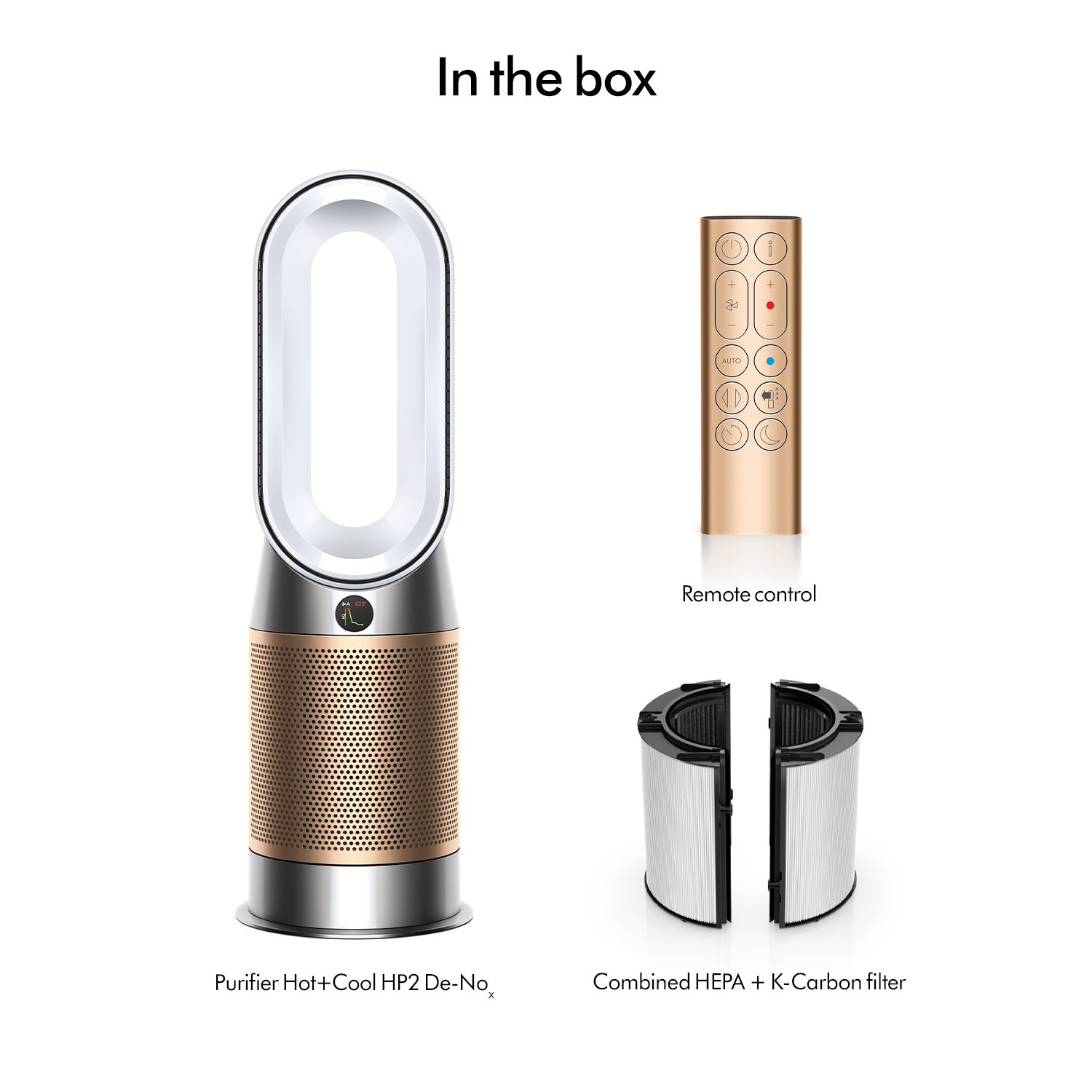 Dyson HP12 (544557-01) Purifier De-NOx - White/Gold full image
