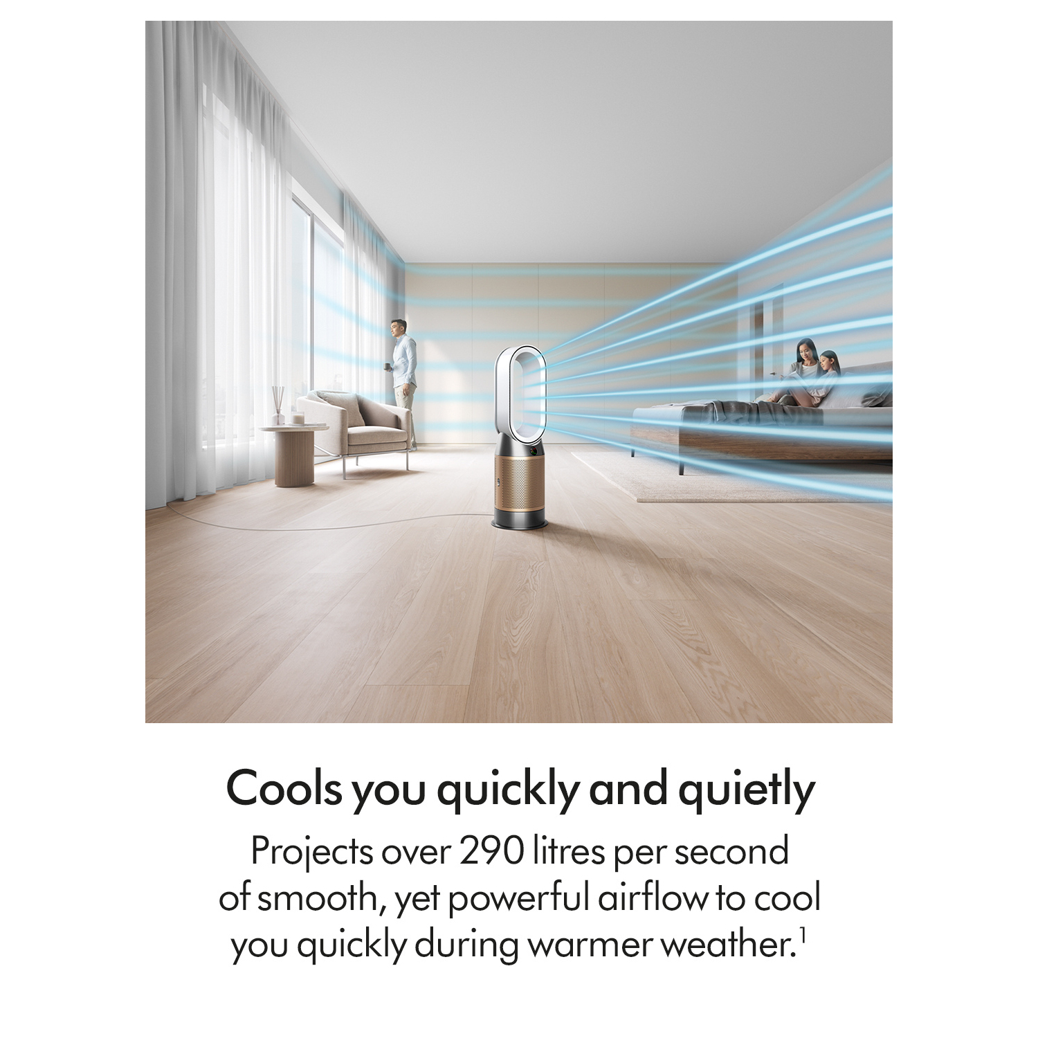 Dyson HP12 (544557-01) Purifier De-NOx - White/Gold full image