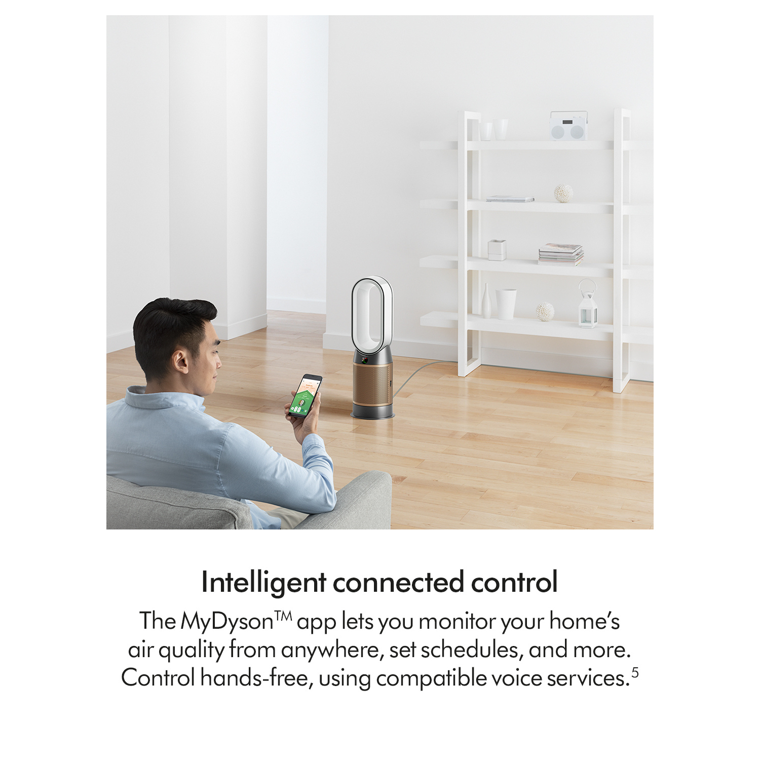 Dyson HP12 (544557-01) Purifier De-NOx - White/Gold full image