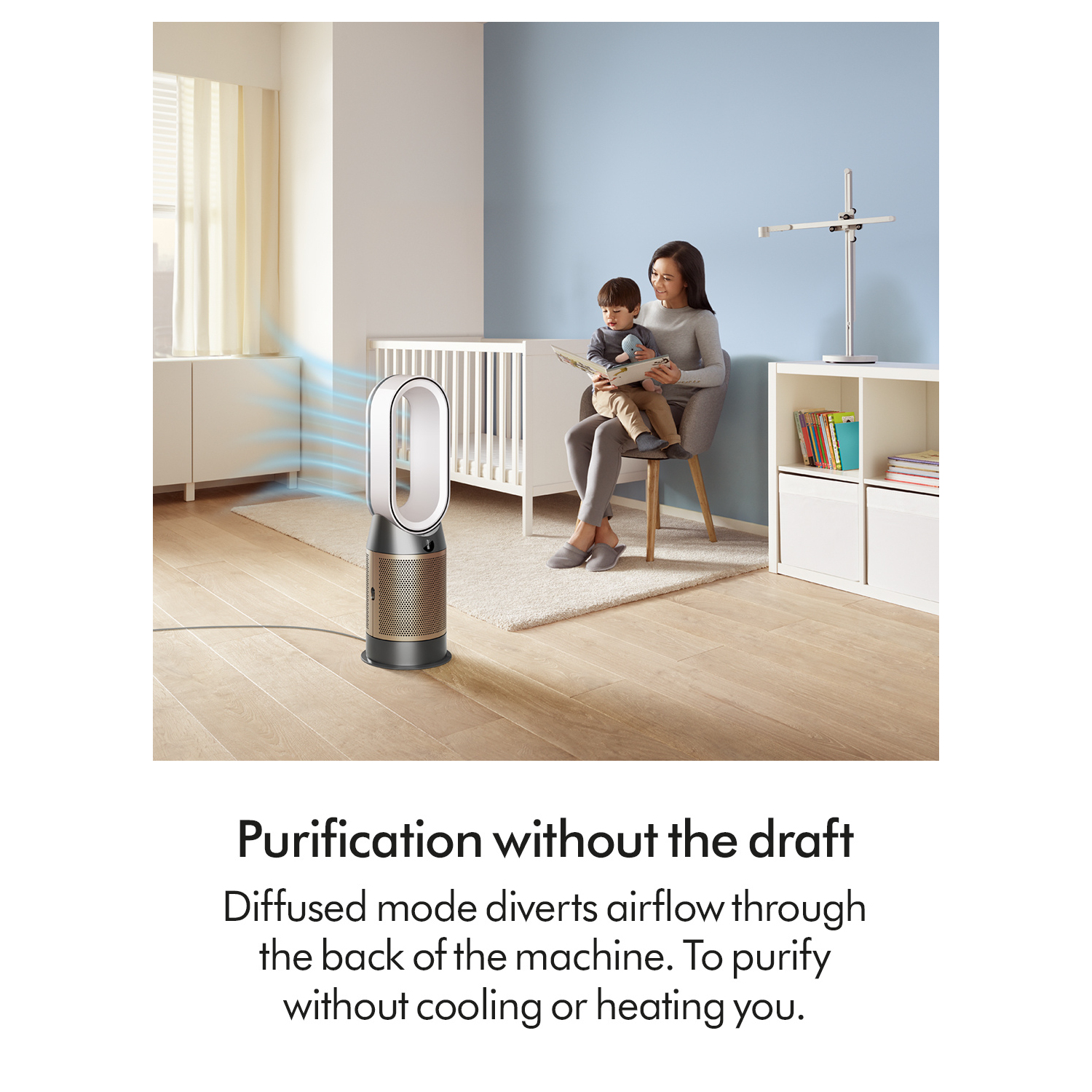 Dyson HP12 (544557-01) Purifier De-NOx - White/Gold full image