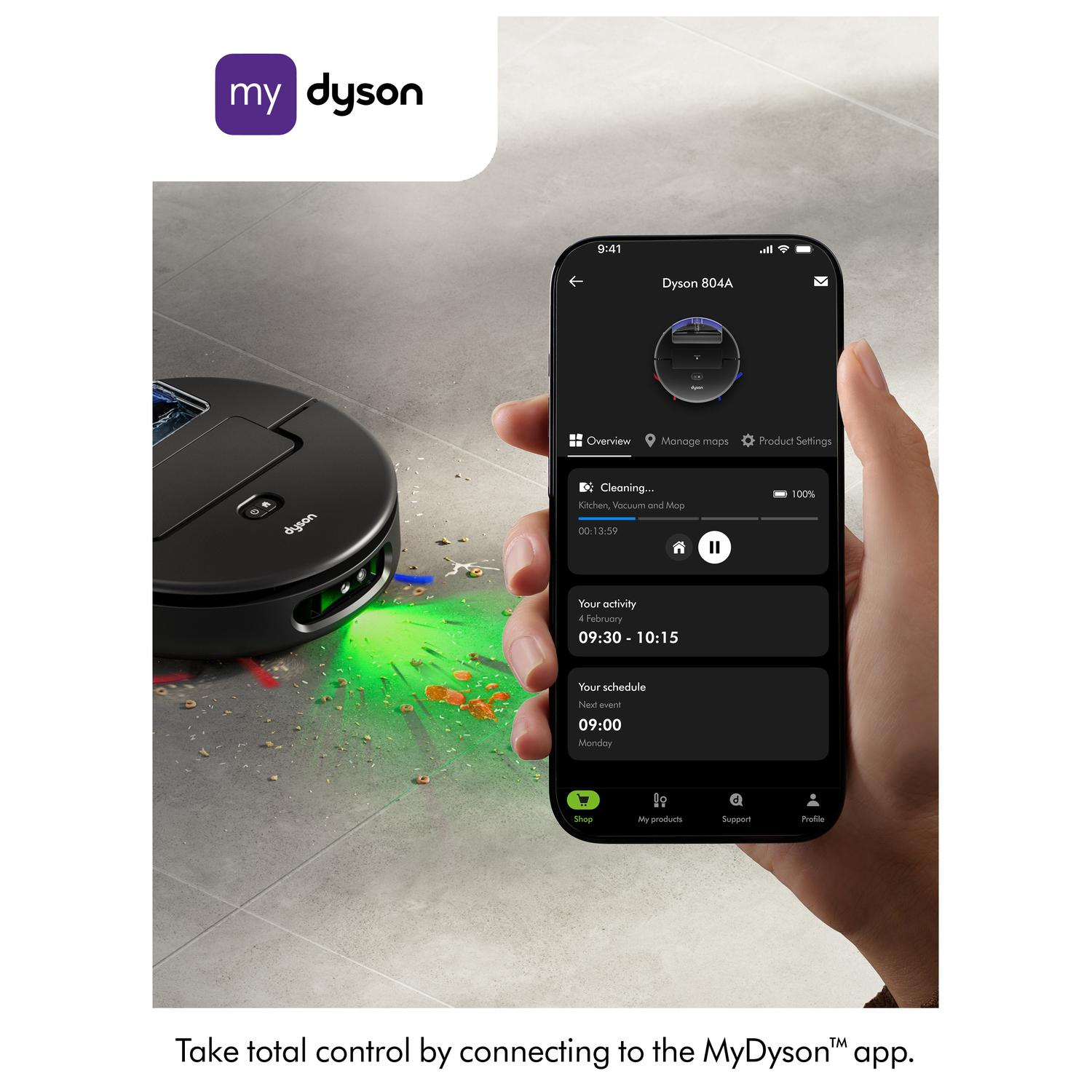 Dyson SPOTSCRUBAI Cordless Spot & Scrub Vacuum - Black full image