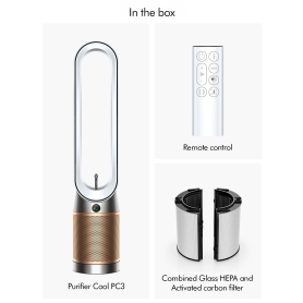 Dyson TP14 (491371-01) Purifier Fan - White/Gold - 7