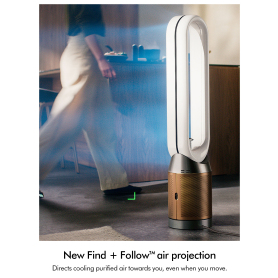 Dyson TP14 (491371-01) Purifier Fan - White/Gold - 3