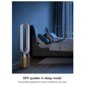 Dyson TP14 (491371-01) Purifier Fan - White/Gold - 2