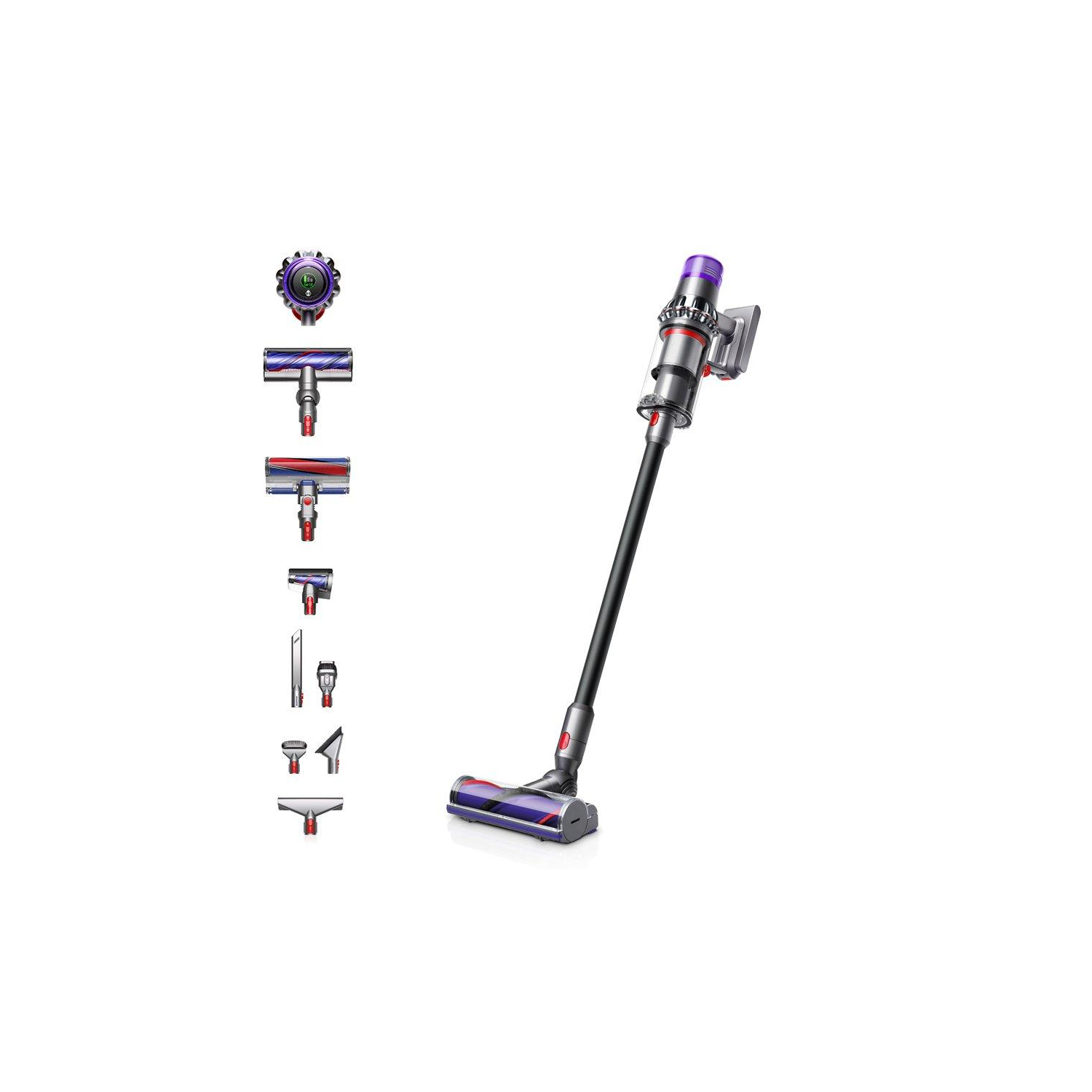 Dyson V11TOTALCLEAN23 Cordless Stick Vacuum Cleaner - 60 Minutes Run Time - Black - 0