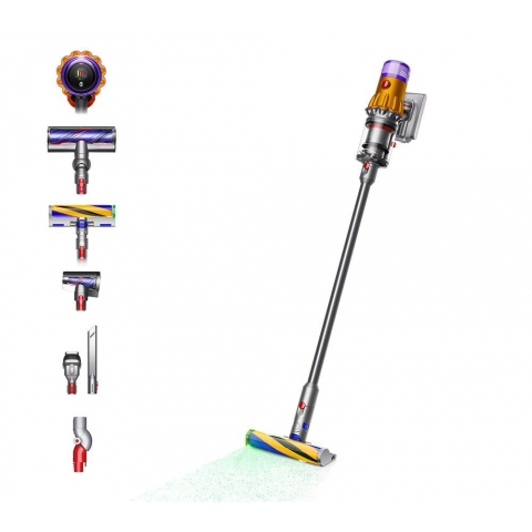 Dyson V12-2023 Detect Slim Absolute Cordless Stick Vacuum &ndash; 60 Minutes run time &ndash; Nickle