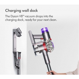 Dyson V8-2023 Cordless Stick Vacuum Cleaner - 40 Minutes Run Time - Silver - 2