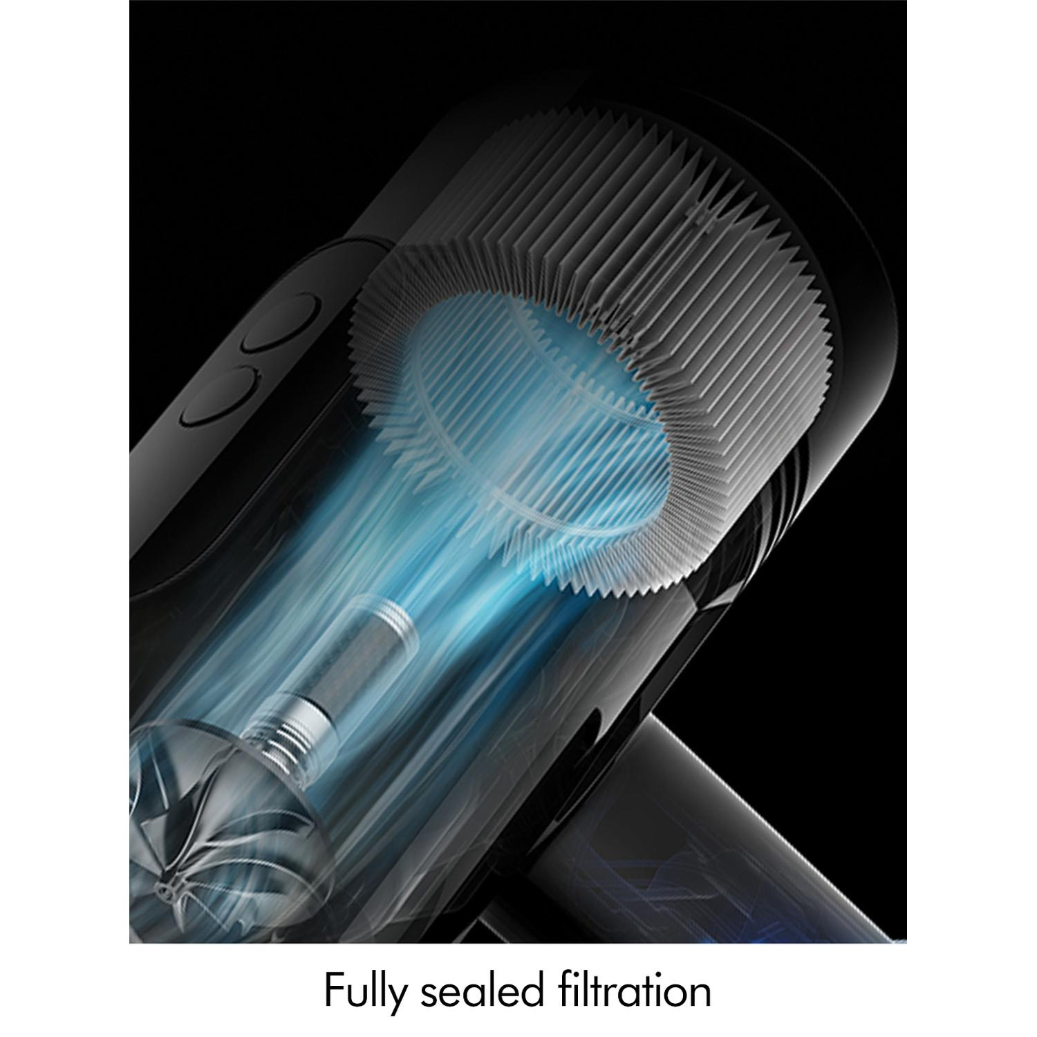 Dyson V8CYCLONENEW Cordless Vacuum with Furniture Cleaning Kit - 60 Minutes Run Time - Black/Green full image