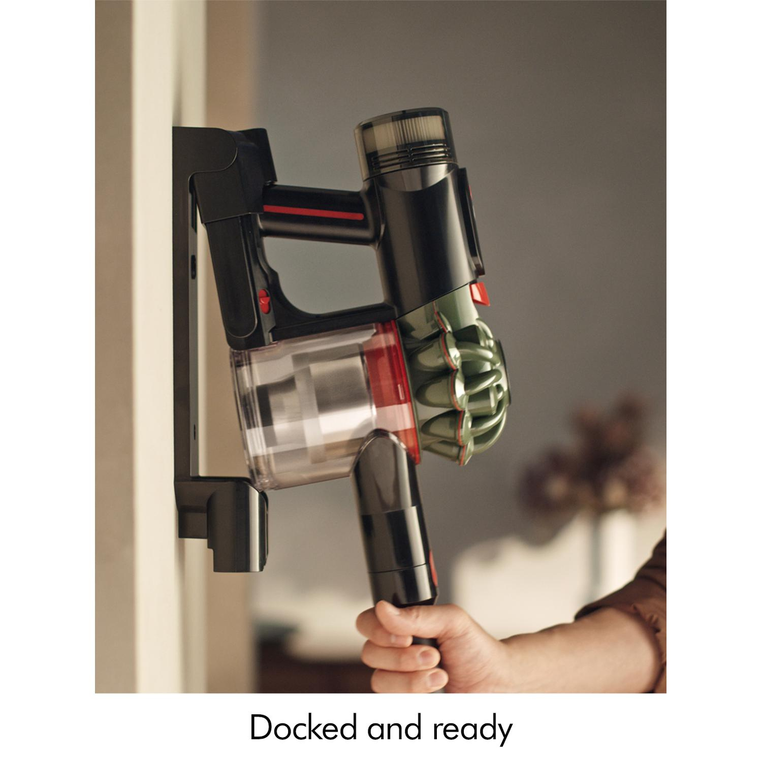 Dyson V8CYCLONENEW Cordless Vacuum with Furniture Cleaning Kit - 60 Minutes Run Time - Black/Green full image