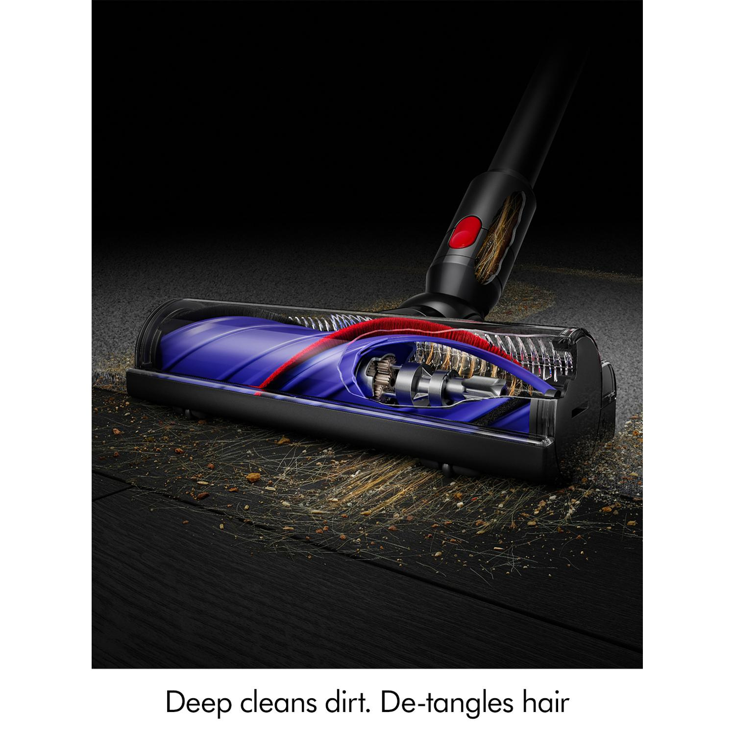 Dyson V8CYCLONENEW Cordless Vacuum with Furniture Cleaning Kit - 60 Minutes Run Time - Black/Green full image