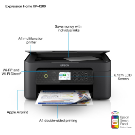 Epson C11CK65401 Expression Home XP-4200 Printer - Black - 3