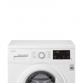 LG F4MT08WE 8kg 1400 Spin Washing Machine with 6 Motion Direct Drive - White - 5