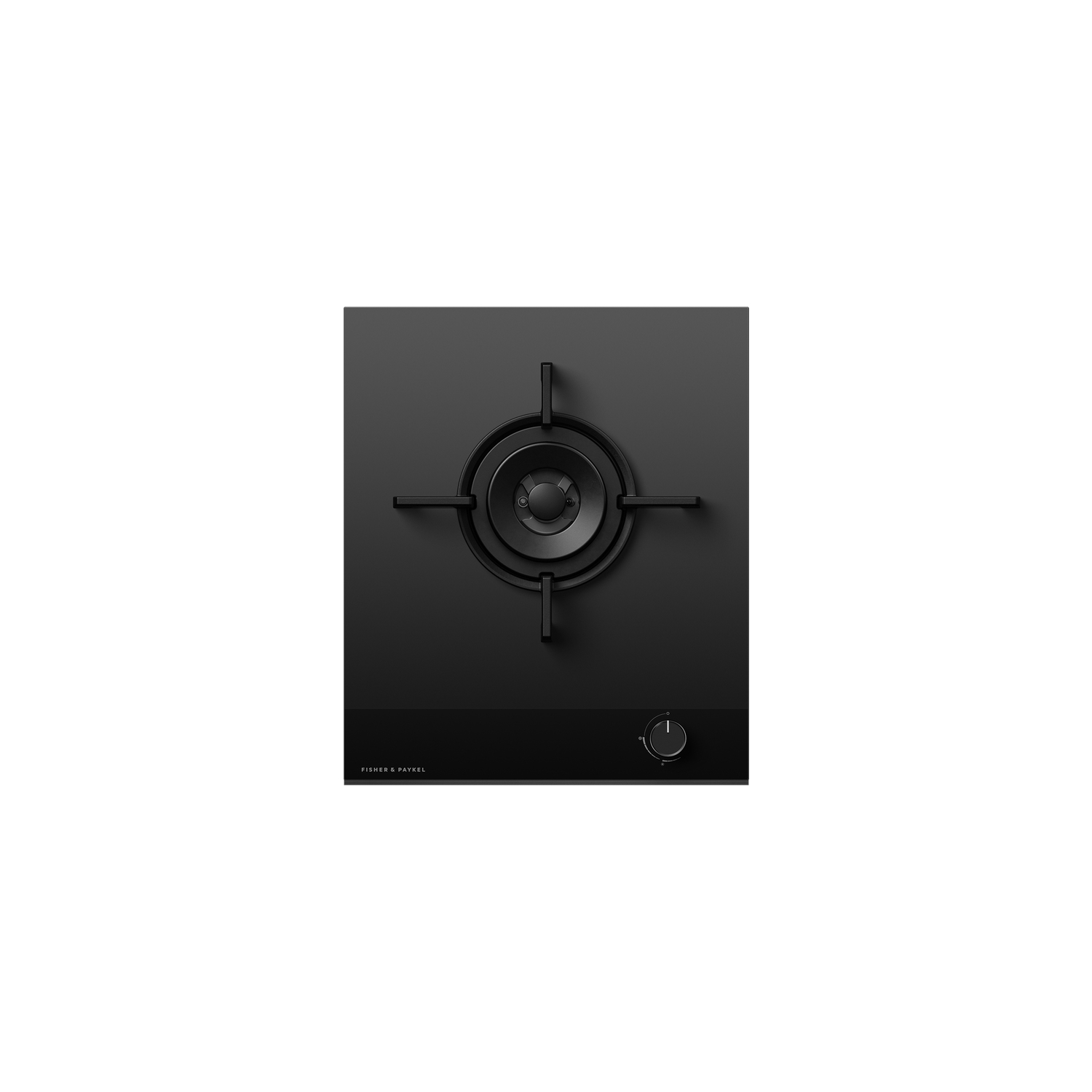 Fisher & Paykel CG451DLPGB4 1 Burner Gas on Glass Hob - Black full image