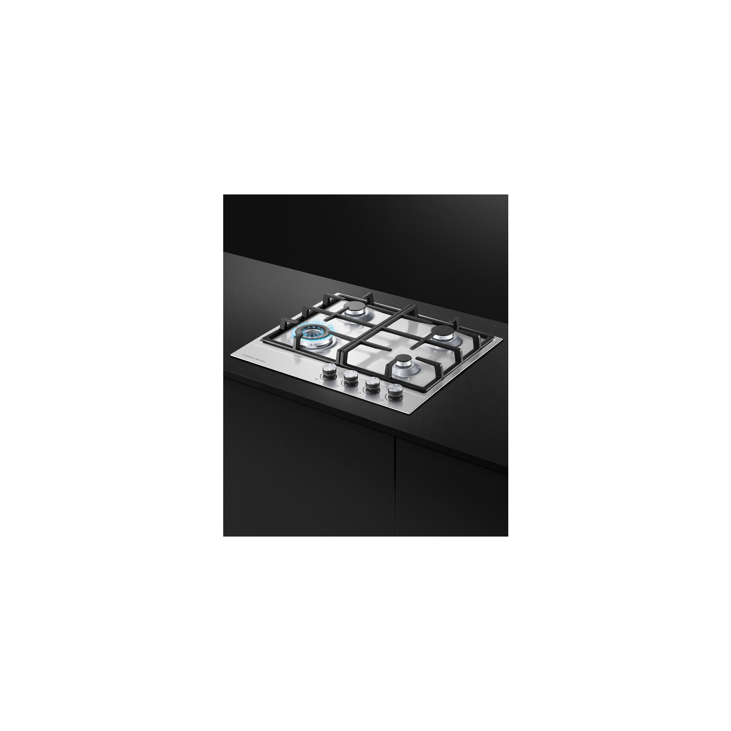 Fisher & Paykel CG604DLPX1 60cm 4 Burner Gas Hob - Stainless Steel full image