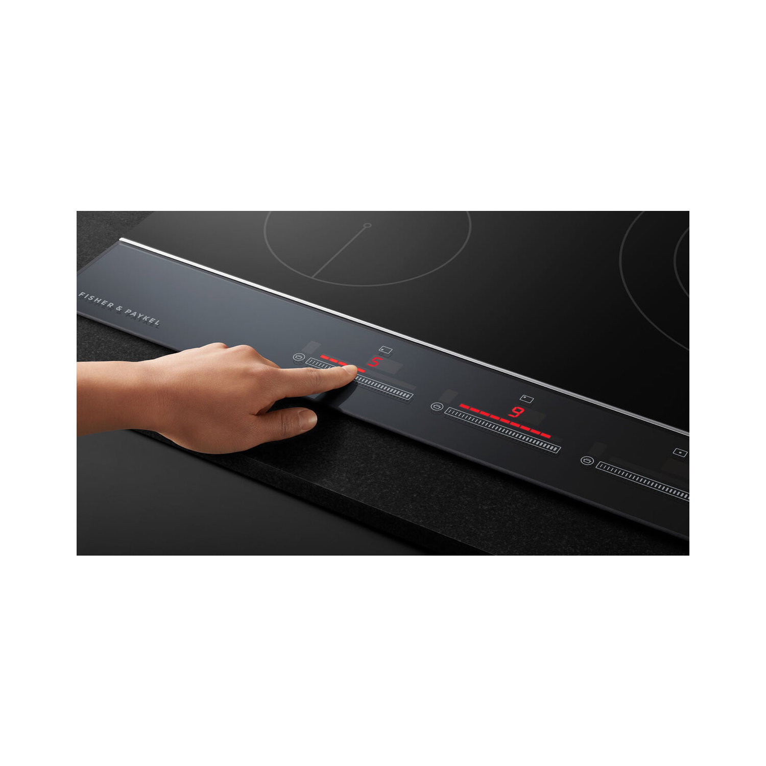 Fisher & Paykel CI302DTB4 30cm Induction Hob - Black Glass full image