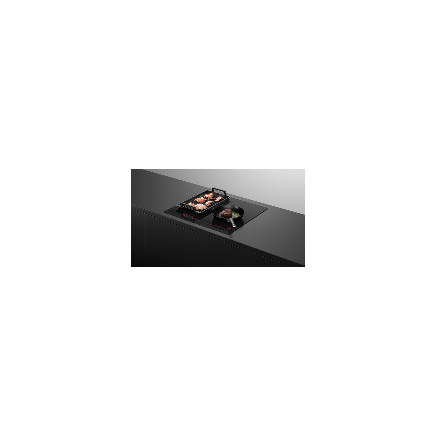 Fisher & Paykel CI604ZZDTB5 4 Zone Induction Hob - Black full image