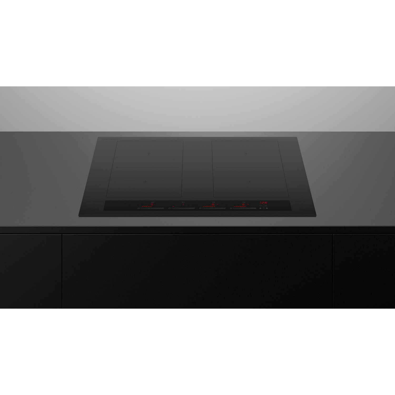 Fisher & Paykel CI804ZZDTB5 Induction Hob - Black full image
