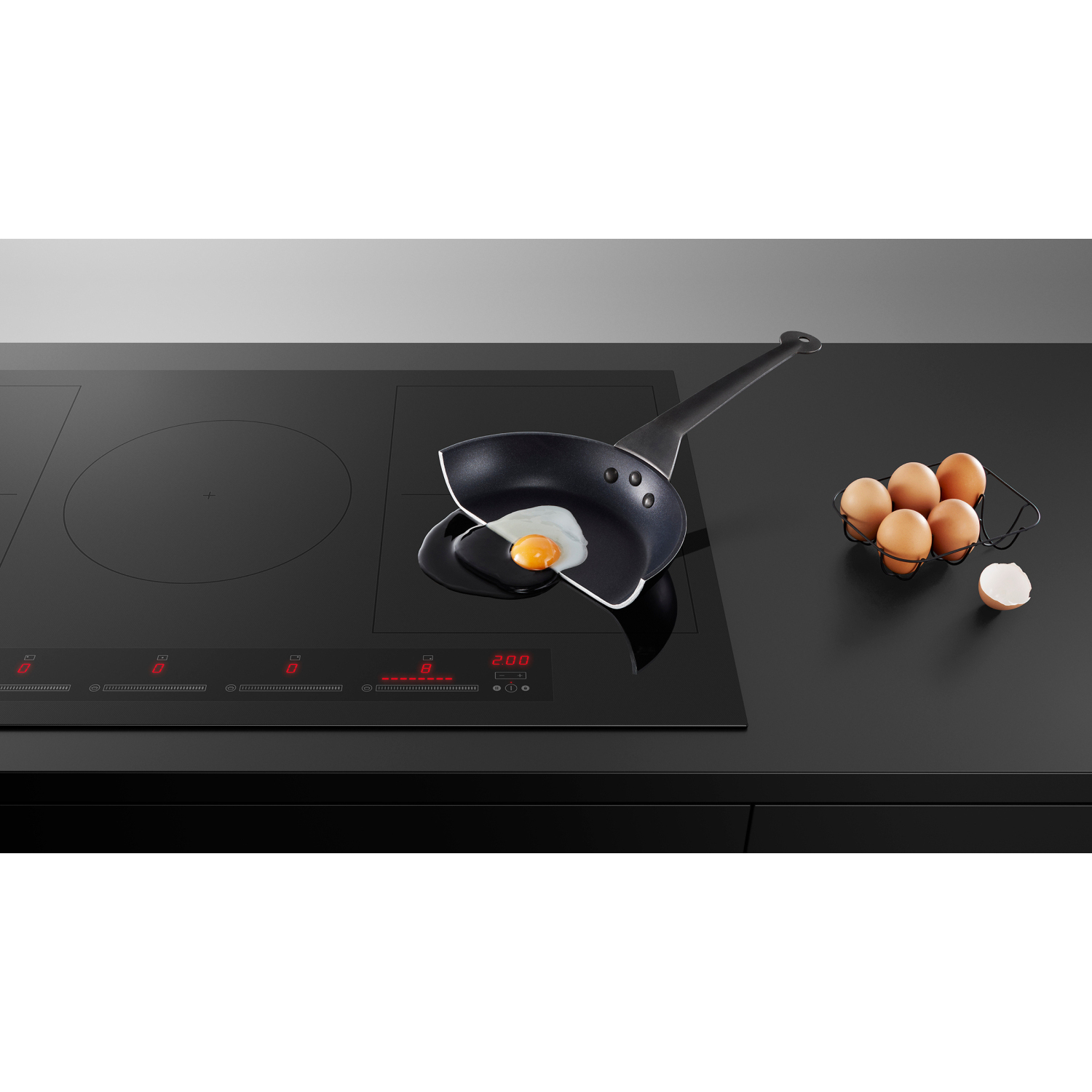 Fisher & Paykel CI905ZZDTB5 Induction Hob - Black full image