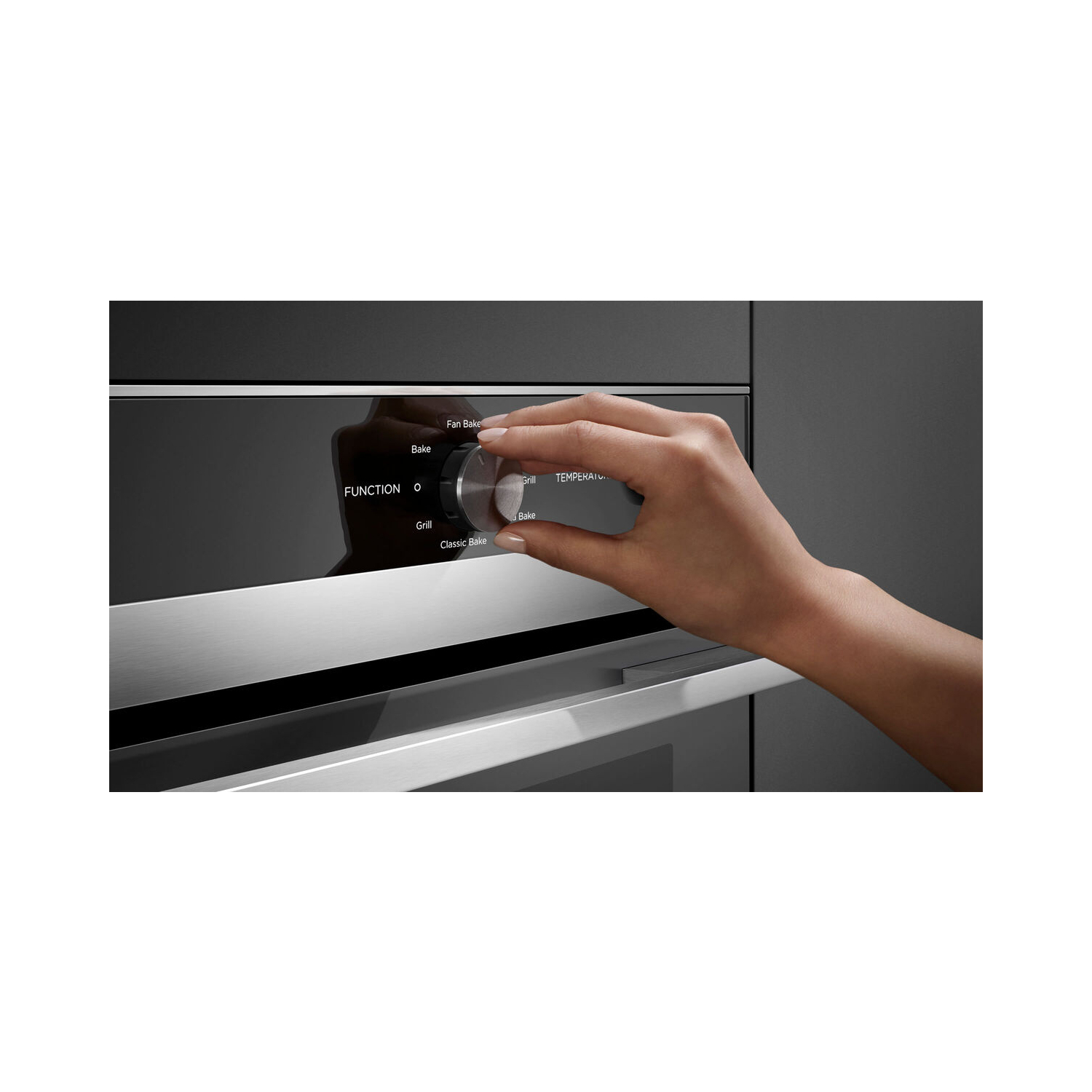 Fisher & Paykel OB60SC7CEX3 Built In Electric Single Oven - Black / Stainless Steel full image