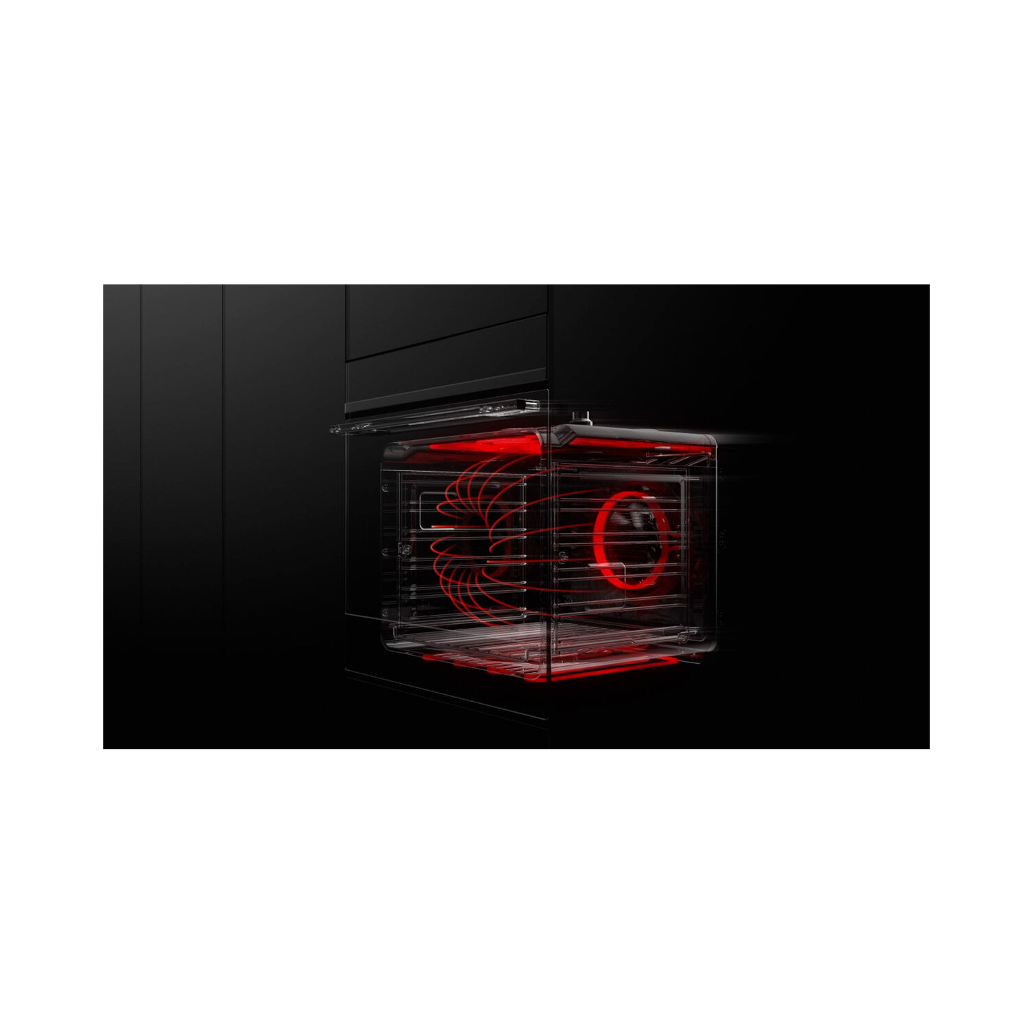 Fisher & Paykel OB60SC7CEX3 Built In Electric Single Oven - Black / Stainless Steel full image