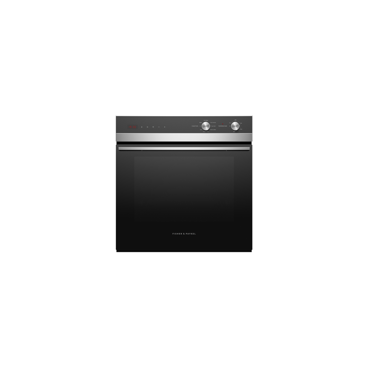 Fisher & Paykel OB60SC7CEX3 Built In Electric Single Oven - Black / Stainless Steel full image