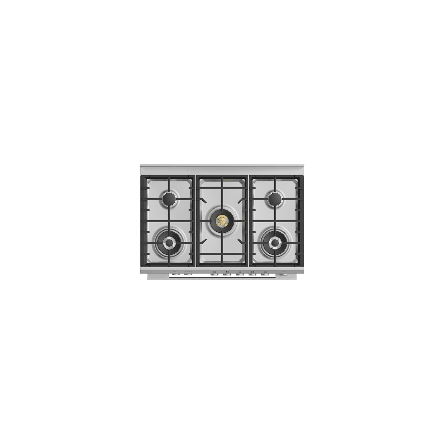 Fisher & Paykel OR90SDG6X1 90cm Dual Fuel Range Cooker with Gas Hob and Pyrolytic Cleaning - Stainless Steel full image