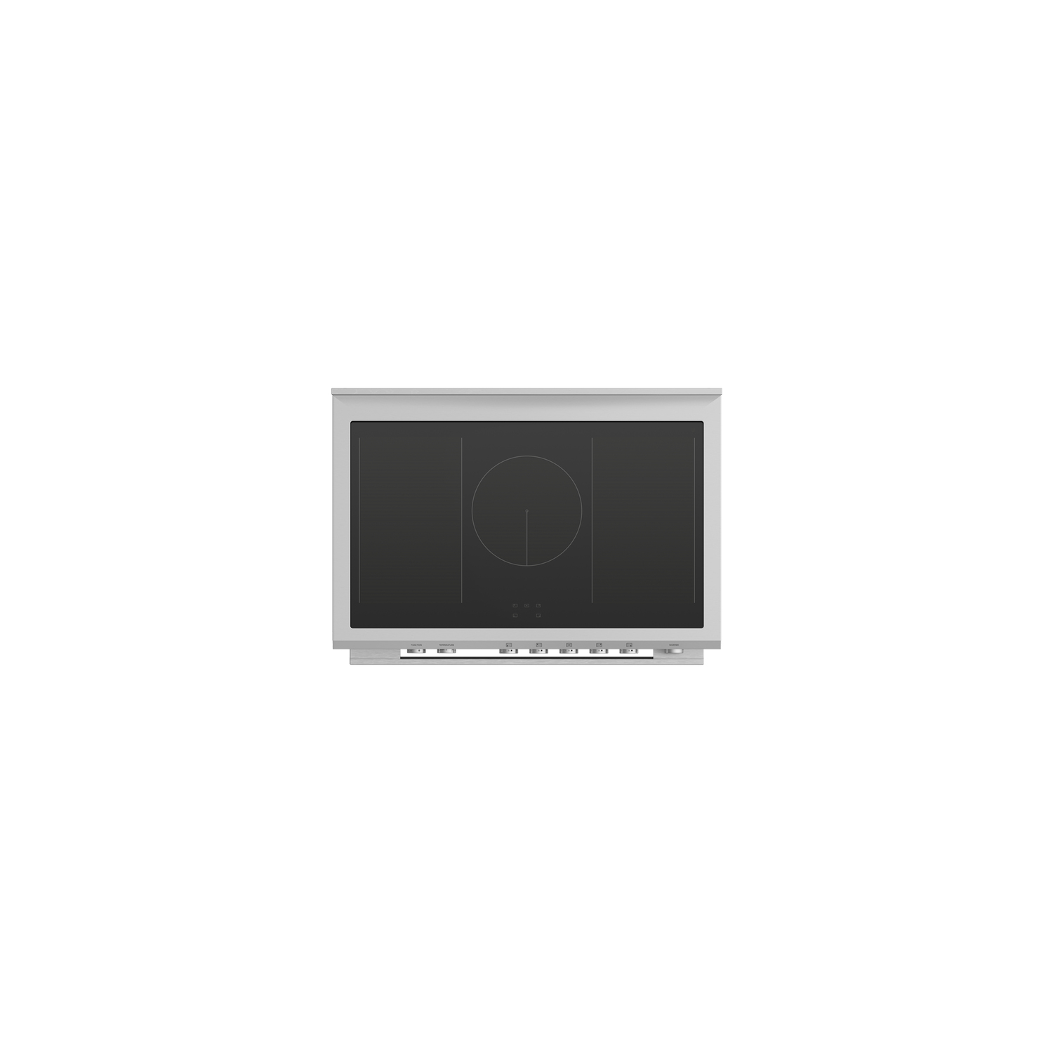 Fisher & Paykel OR90SDI6X1 90cm 5 Zone Induction Pyrolytic Cooker - Stainless Steel full image