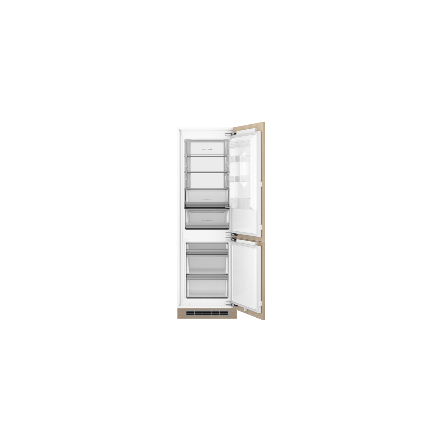 Fisher & Paykel RB6018BRV 60cm Frost Free 60/40 Integrated Refrigerator Freezer full image