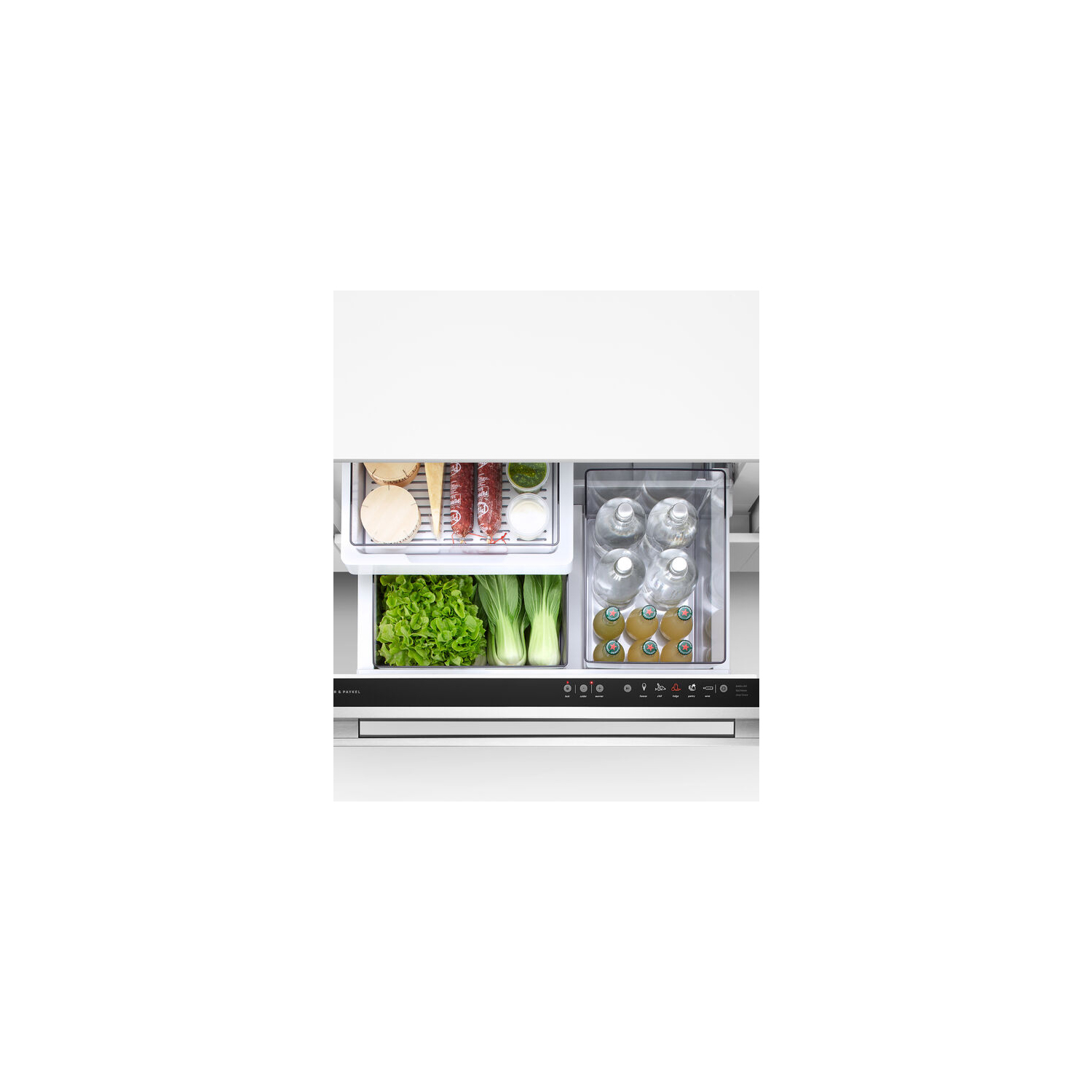 Fisher & Paykel RB9064S1 90cm Integrated Multi-temperature Cooling Drawer full image