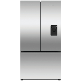 Fisher & Paykel RF540ANUX6 90cm 70/30 Frost Free American Fridge Freezer - Stainless Steel
