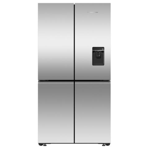 Fisher & Paykel RF605QNUVX1 90.5cm Quad Door Frost Free Fridge Freezer 