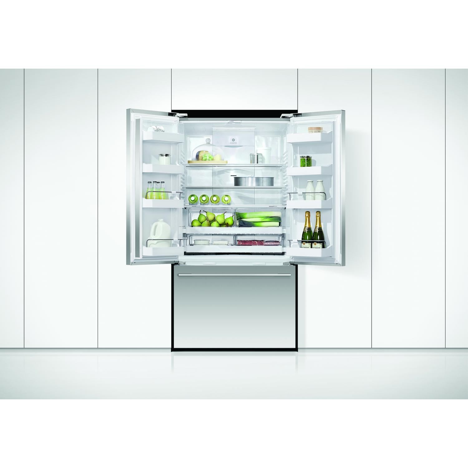 Fisher & Paykel RF610ADJX7 90cm Frost Free American Fridge Freezer - Stainless Steel full image