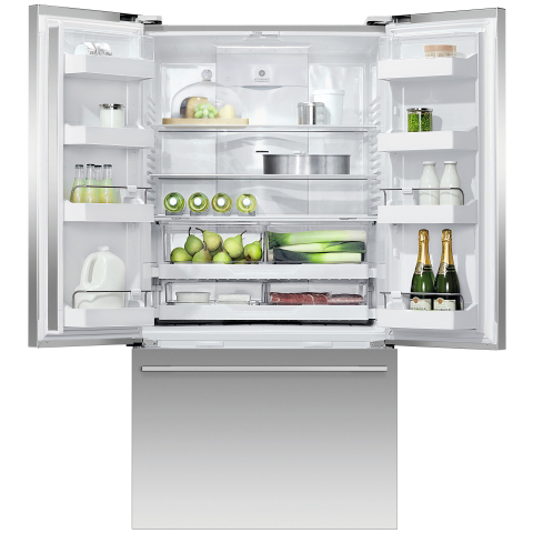 Fisher & Paykel RF610ADX6 90cm Frost Free American Fridge Freezer - Stainless Steel