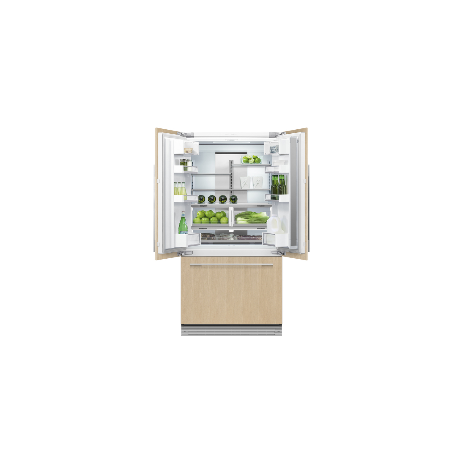Fisher & Paykel RS90A3 Frost Free Integrated French Door Refrigerator Freezer full image