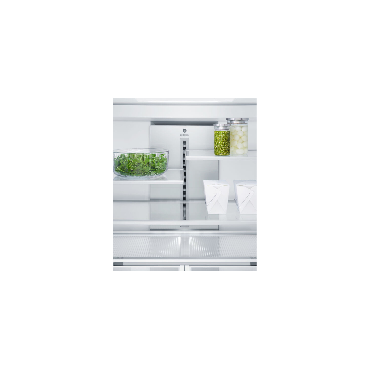 Fisher & Paykel RS90A3 Frost Free Integrated French Door Refrigerator Freezer full image