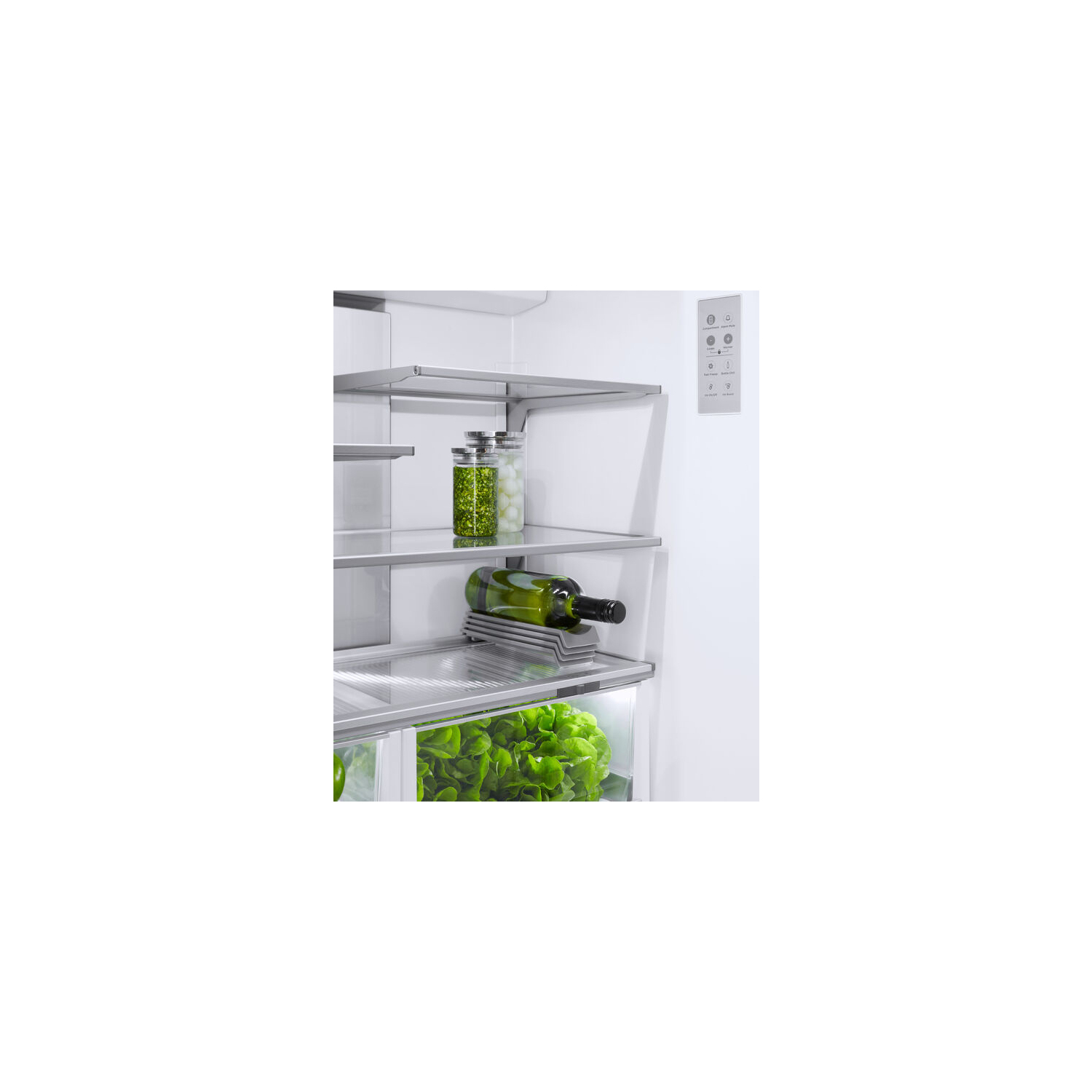 Fisher & Paykel RS90A3 Frost Free Integrated French Door Refrigerator Freezer full image