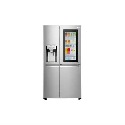 LG GSX960NSVZ InstaView Door-in-Door American Style Fridge Freezer - Premium Steel