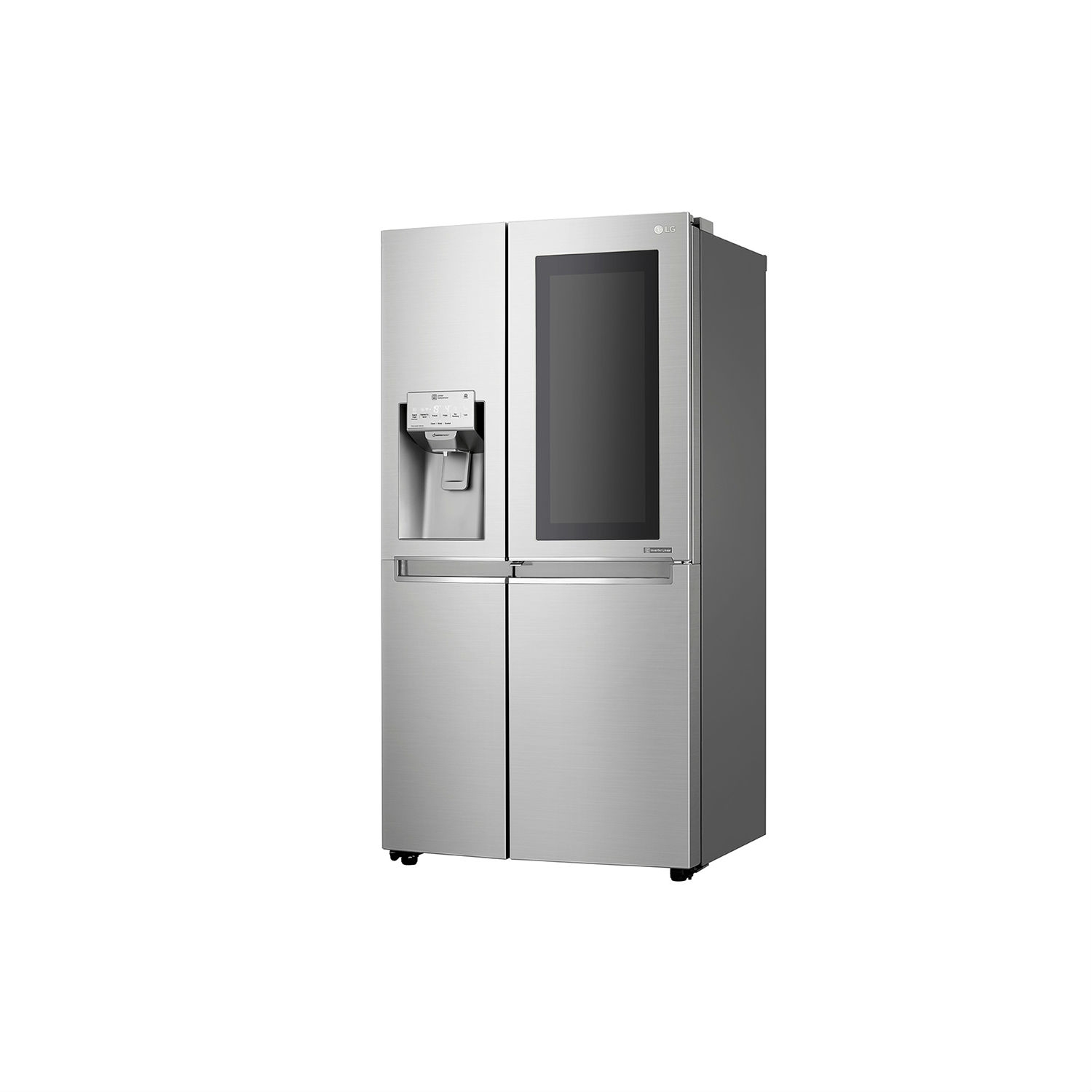 LG ELECTRONICS InstaView Door-in-Door American Style Fridge Freezer - PREMIUM STEEL - A++ Energy Rated - 4