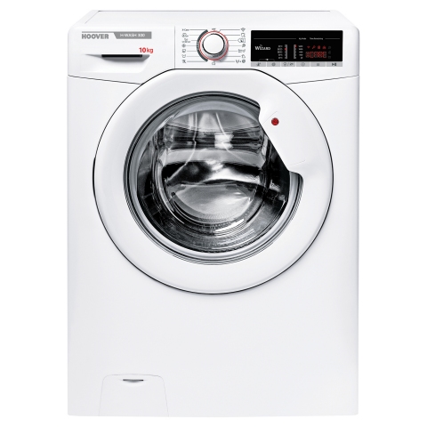 Hoover H3W4105TE 10kg 1400 Spin Washing Machine with NFC Connection - White