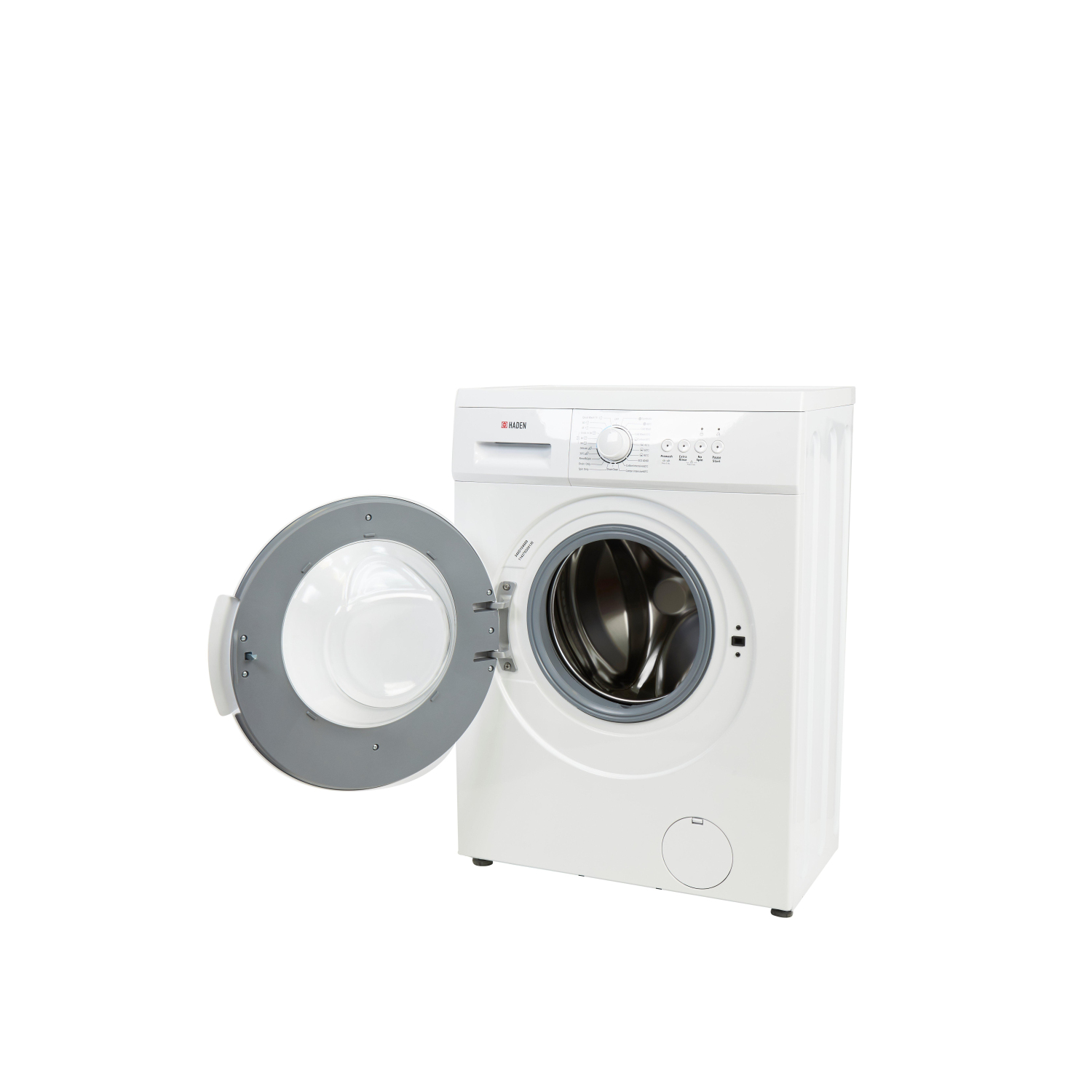 Haden HW1216 6kg 1200 Spin Washing Machine - White - 0