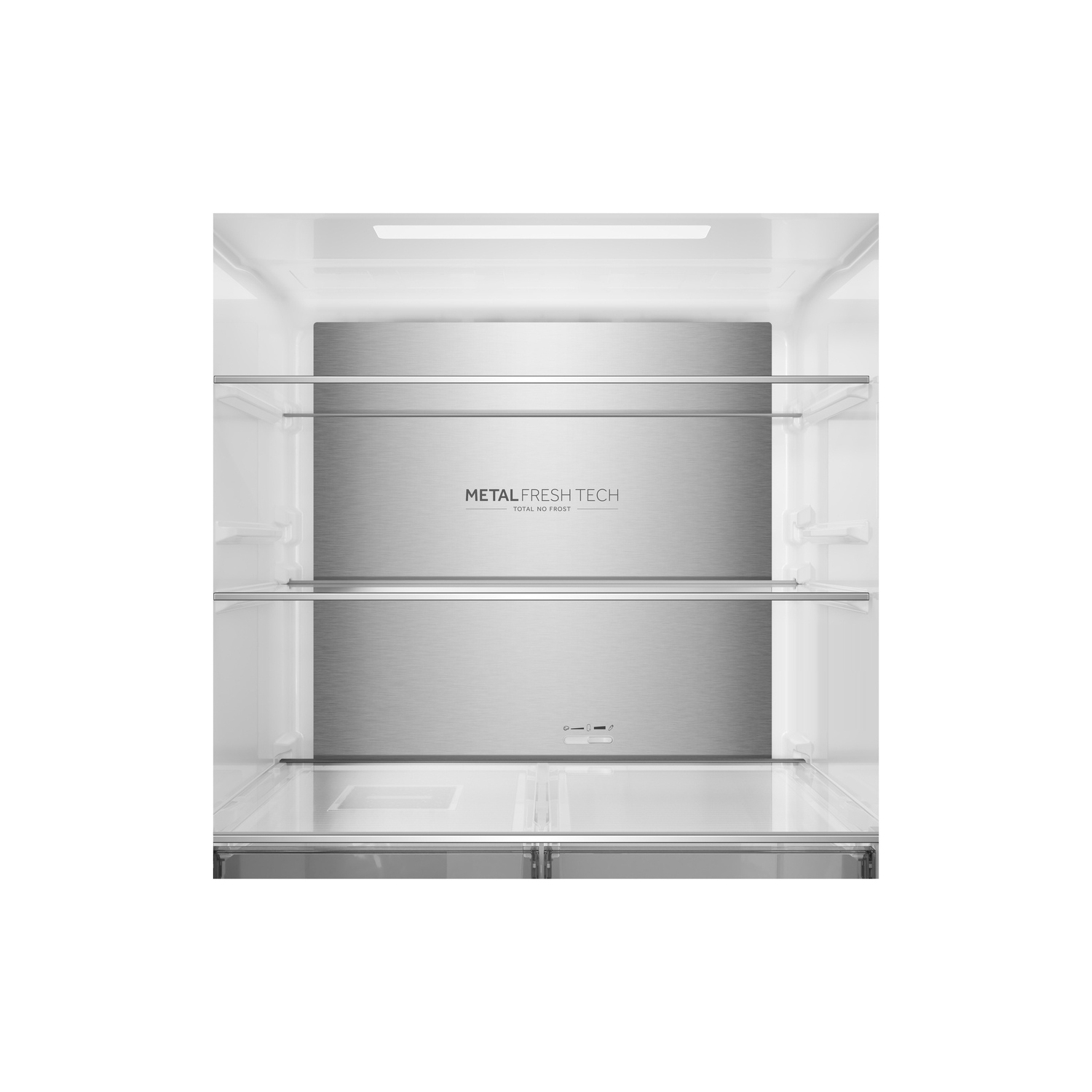 Haier HCR58S18DNMM 60/40 Total No Frost Fridge Freezer - Inox full image