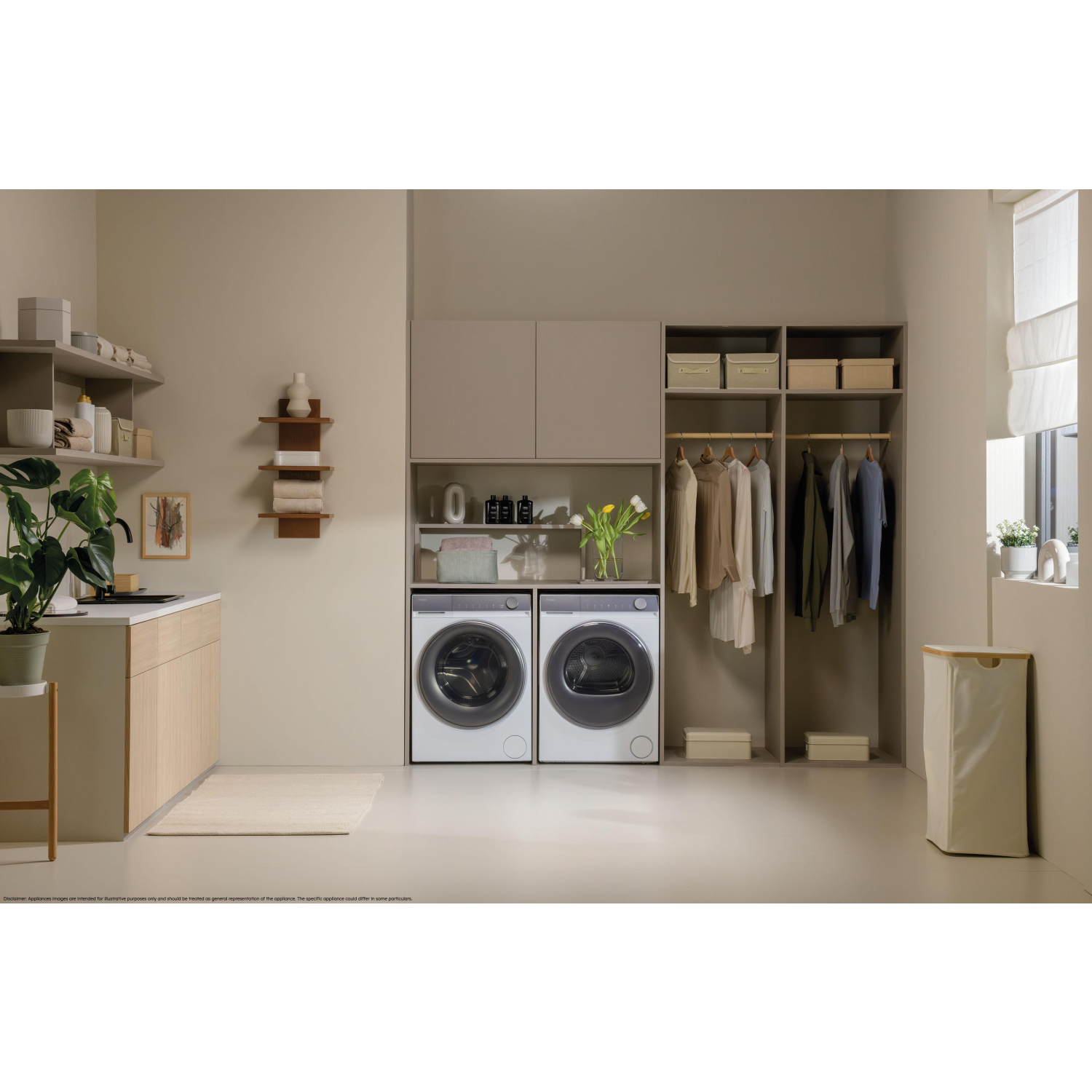 Haier HD100-C367U1-UK 10kg Heat Pump Tumble Dryer - White full image