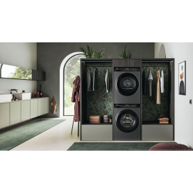 Haier HD80-A2939R 8kg Heat Pump Tumble Dryer - Graphite - 1