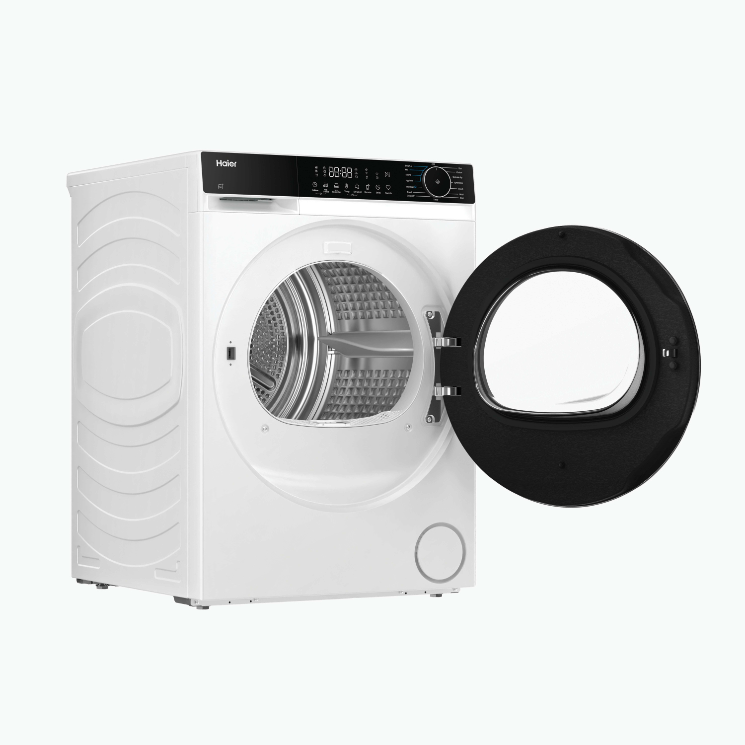 Haier HD80-D357U1-UK 8kg Heat Pump Tumble Dryer - White full image