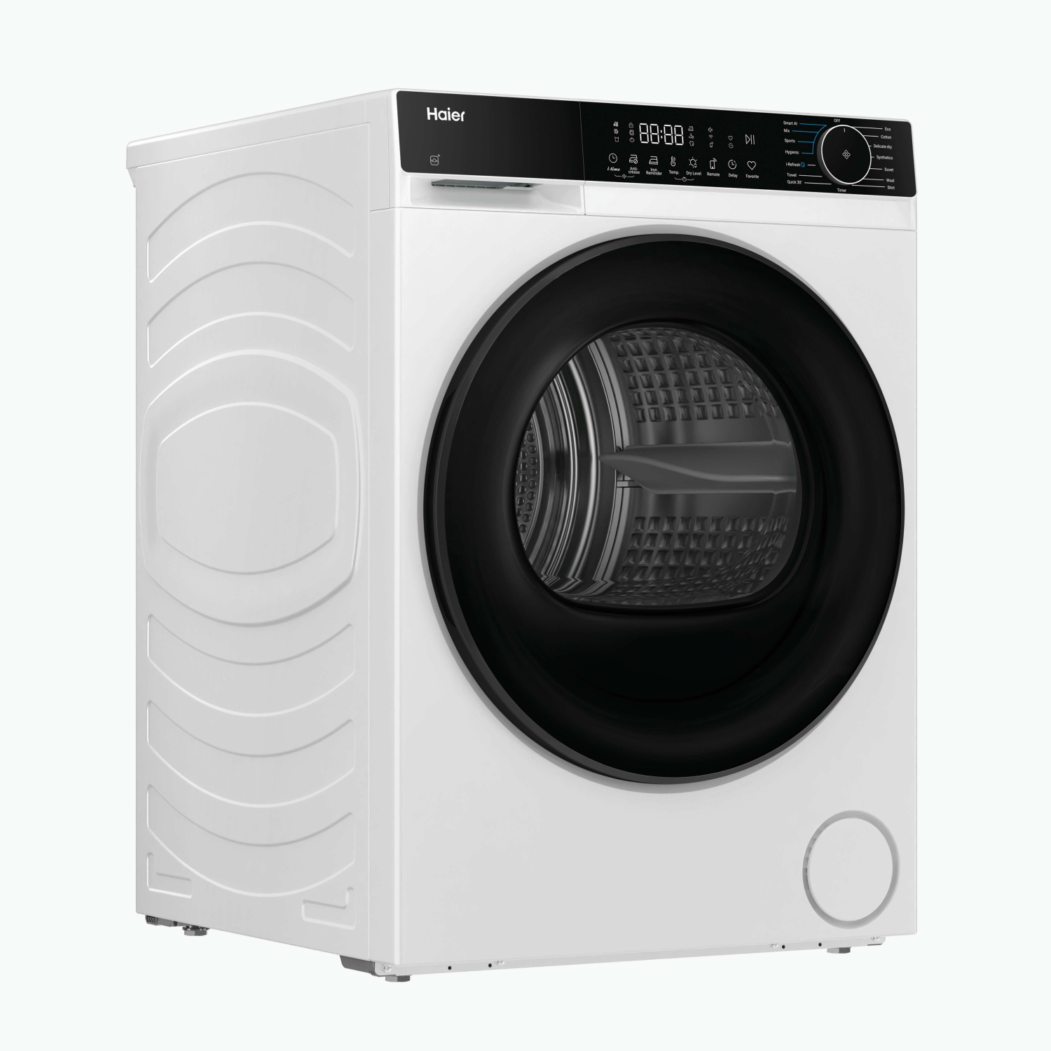 Haier HD80-D357U1-UK 8kg Heat Pump Tumble Dryer - White full image