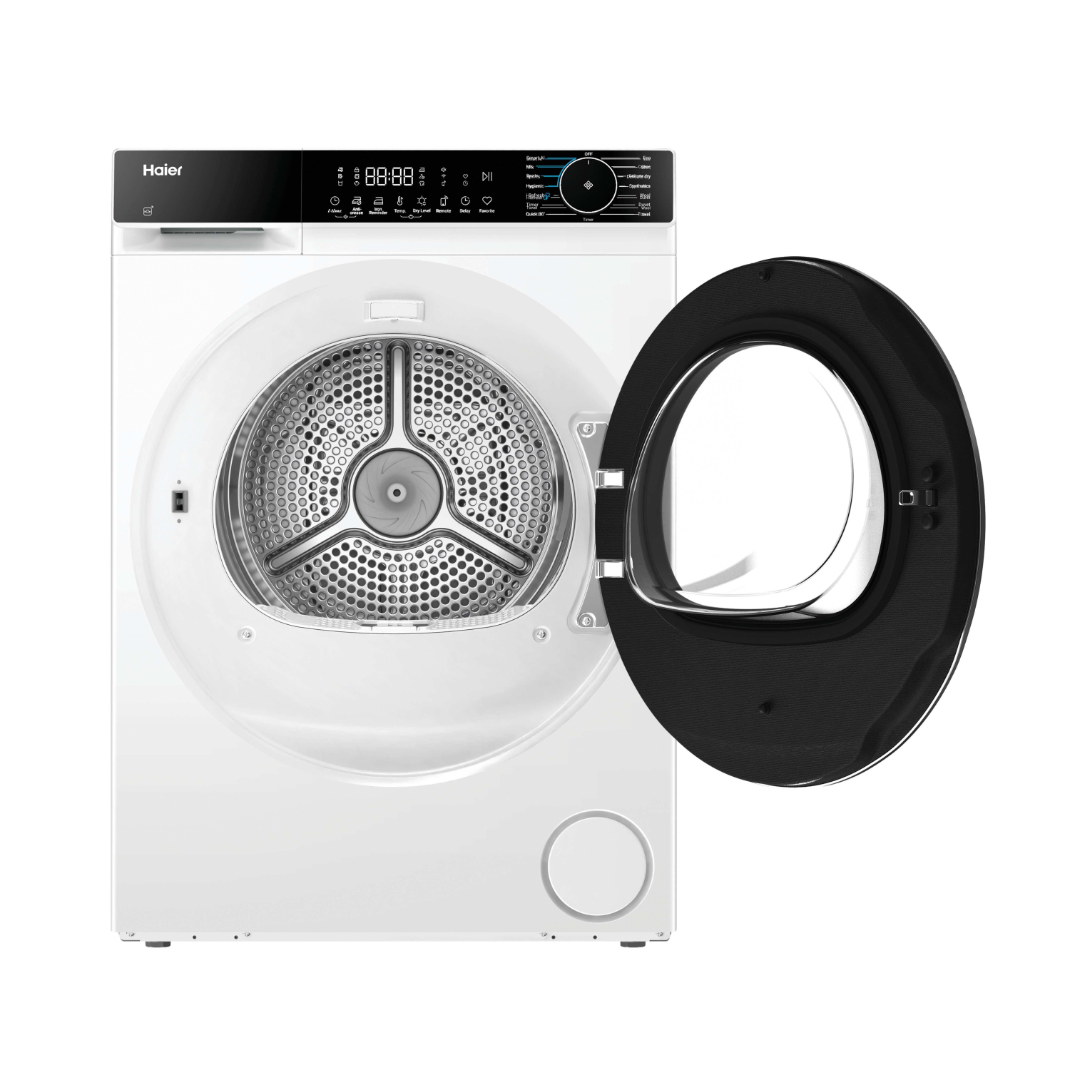 Haier HD80-D357U1-UK 8kg Heat Pump Tumble Dryer - White full image