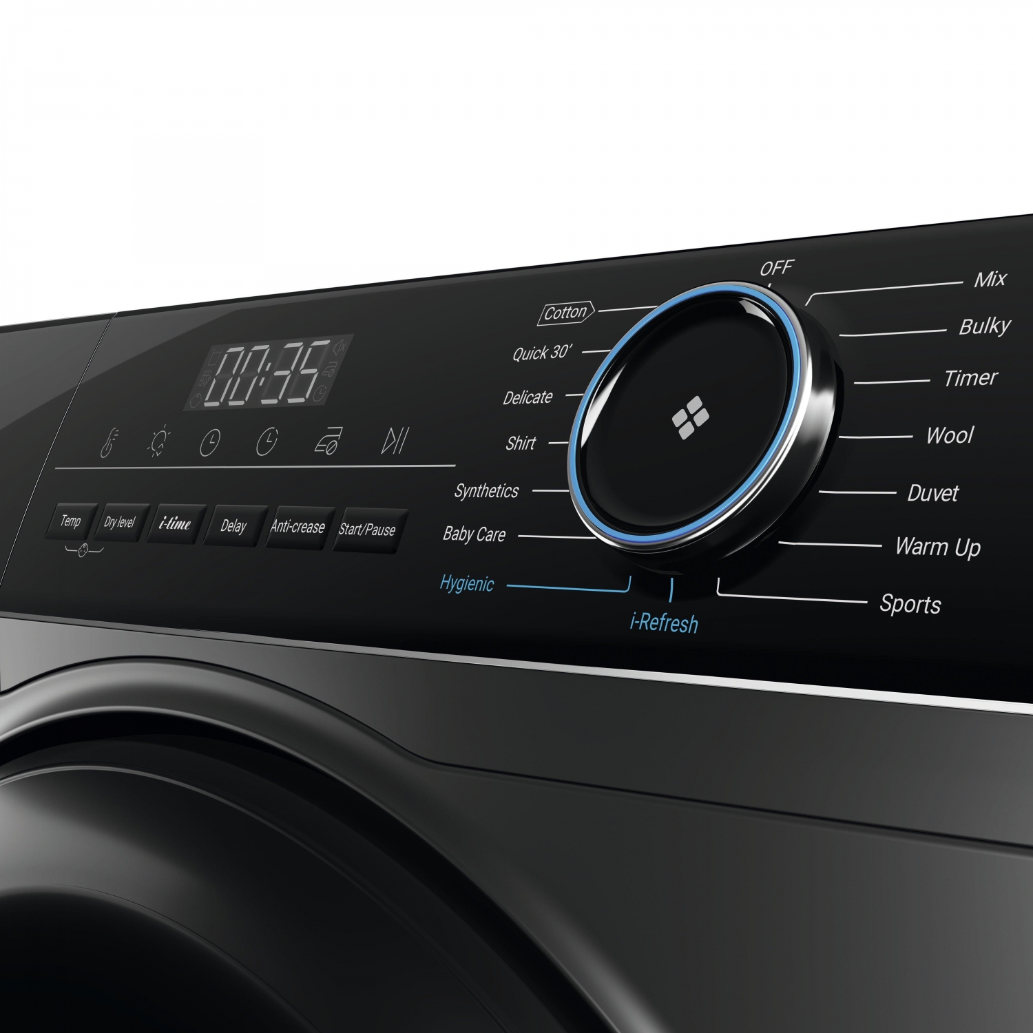 Haier HD90-A2939S-UK 9kg Heat Pump Tumble Dryer - Graphite full image