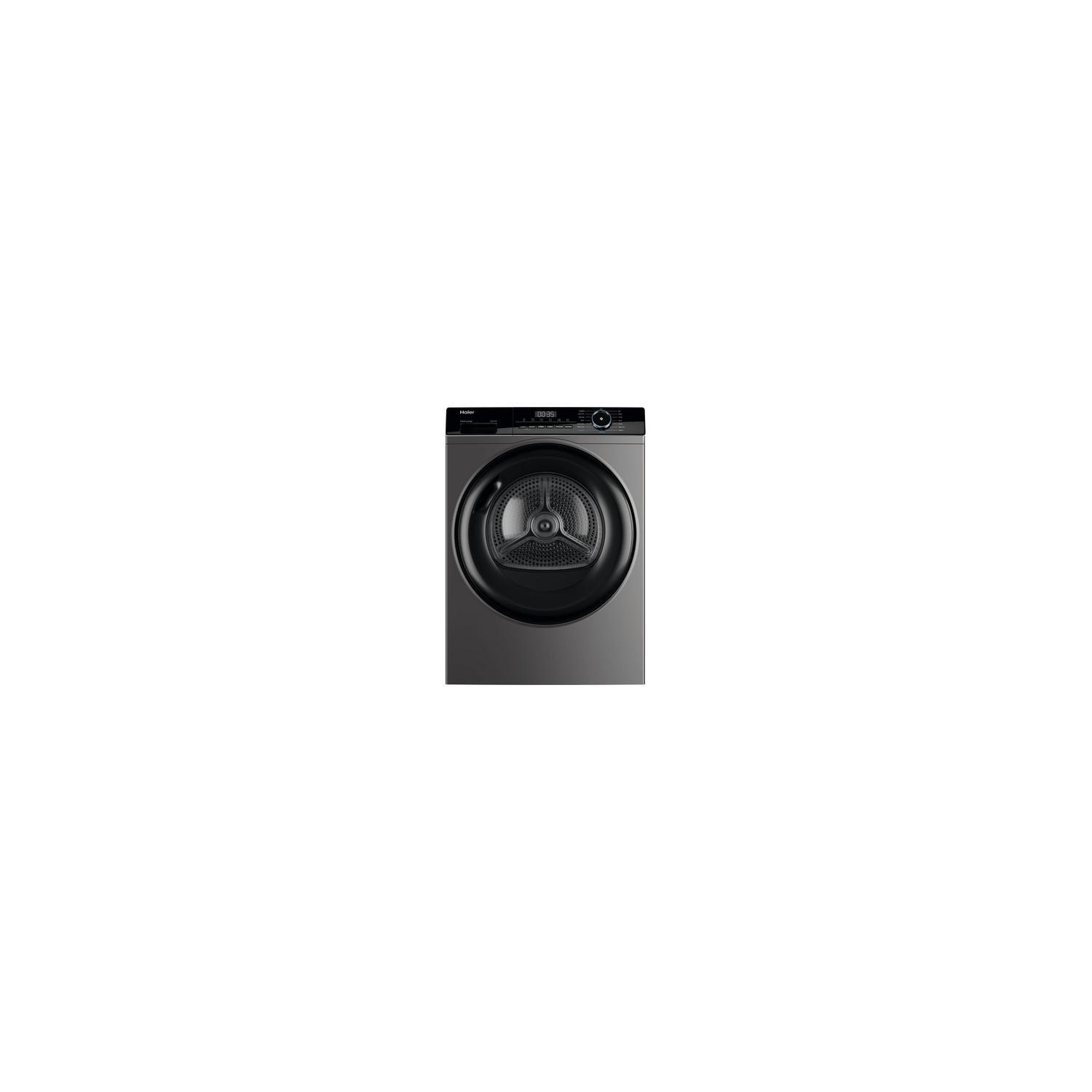 Haier HD90-A2939S-UK 9kg Heat Pump Tumble Dryer - Graphite full image