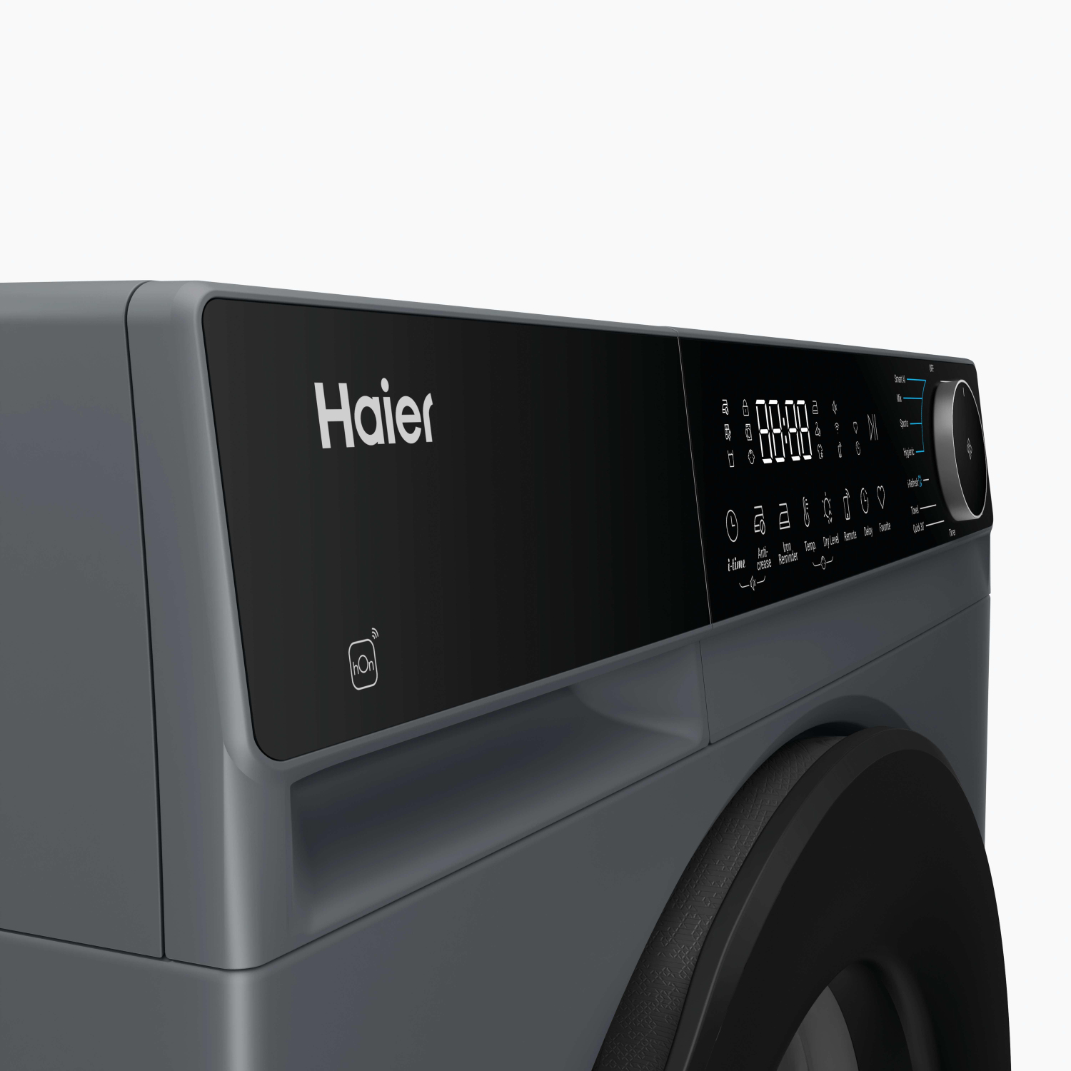 Haier HD90-D357U1G-UK 9kg Heat Pump Tumble Dryer - Graphite full image