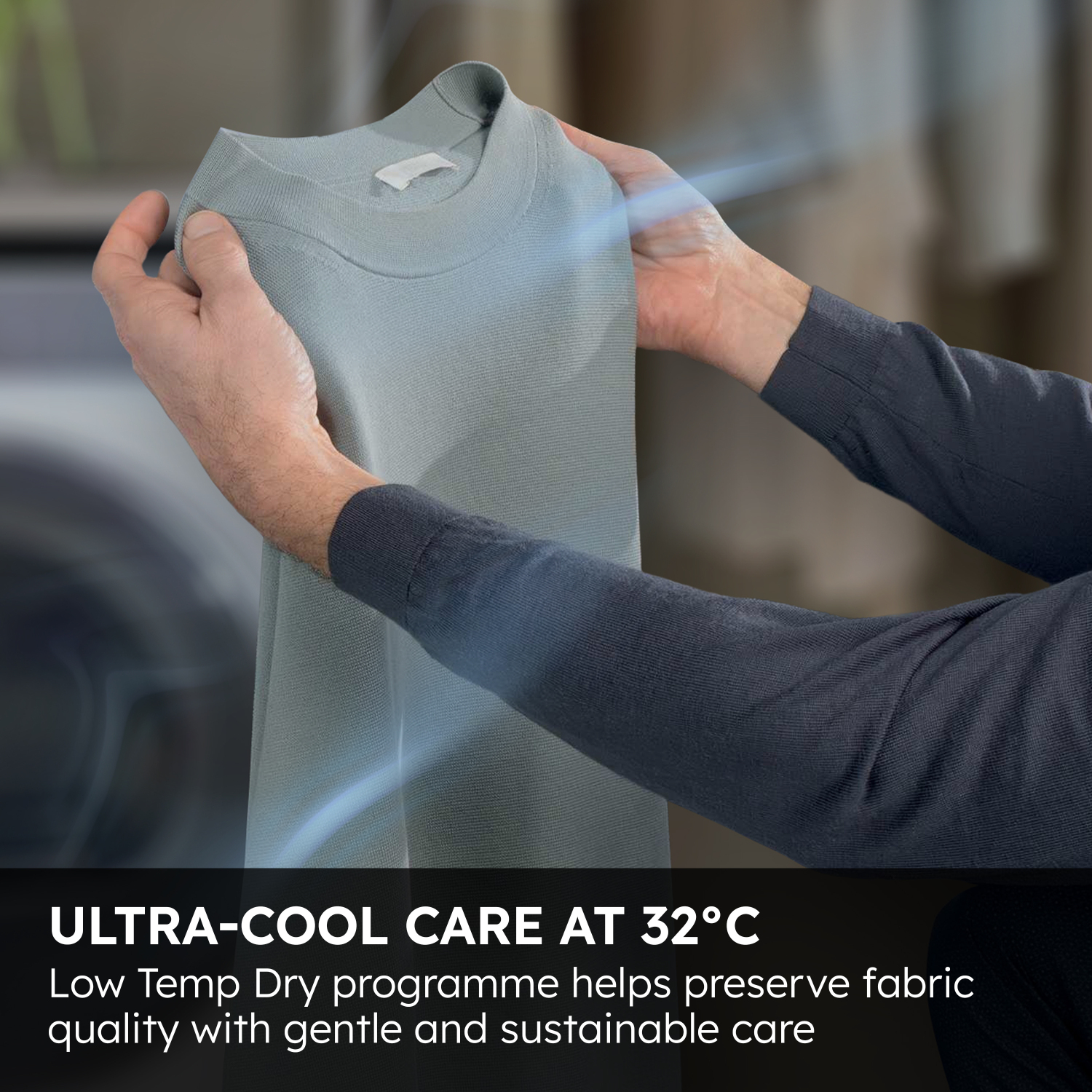 Haier HD90-D357U1G-UK 9kg Heat Pump Tumble Dryer - Graphite full image